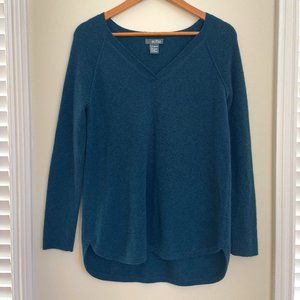 Griffen Blue Cashmere Sweater